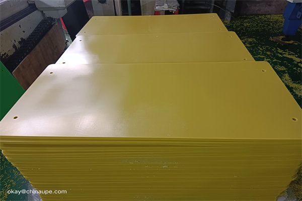 hdpe board 12mm yellow direct sale